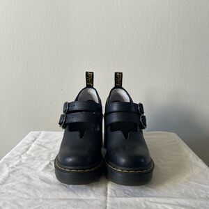 Dr. Martens | Eviee Sendal Leather Heeled Shoes